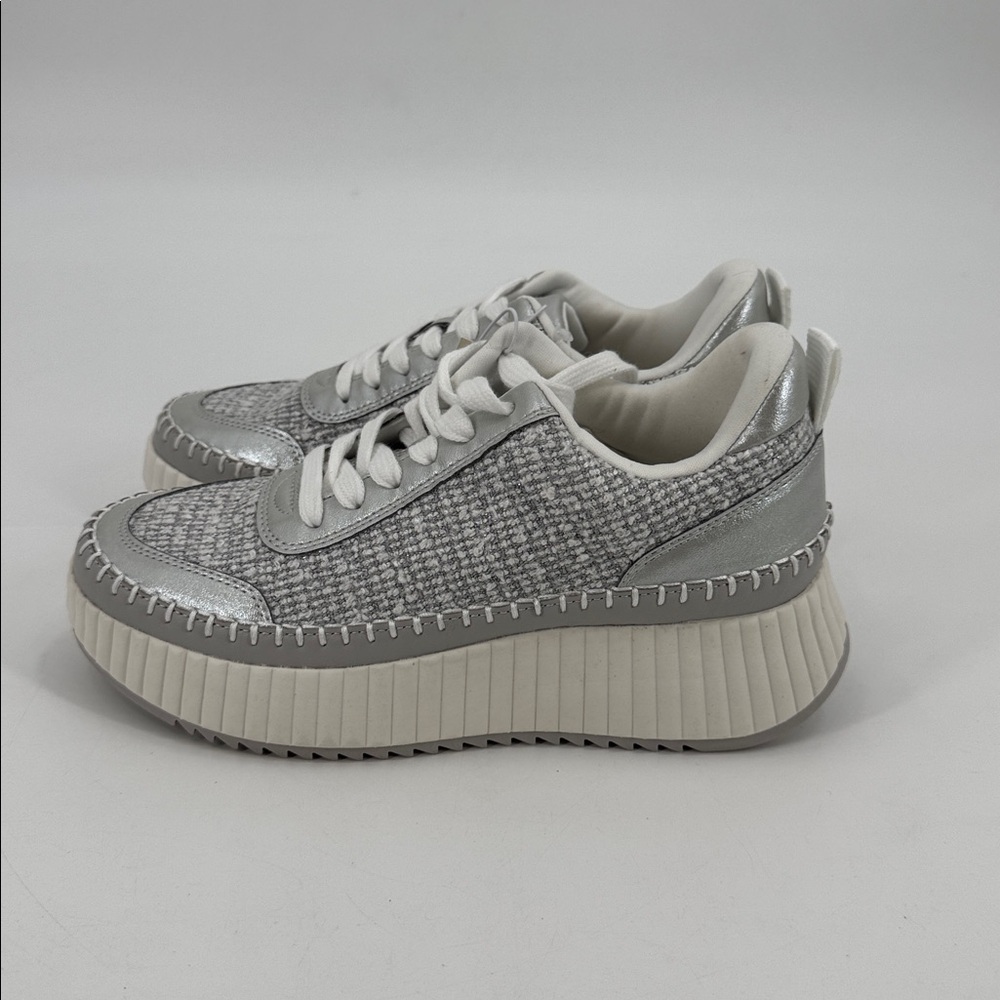 Universal Thread Silver Tweed Persephone Sneakers… - image 4